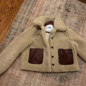 Zara Sherpa Jacket